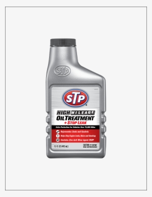 Stp High Mileage Oil Treatment Stop Leak, 15 Fl - Stp - Fuel Injector And Carburetor Treatment 12 Oz #2130615