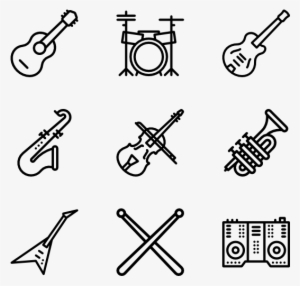 Music Instrument - Music Instruments Icon Png #2130734