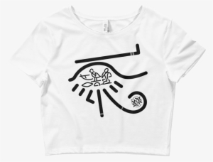 Love In Hieroglyphics, Women's Crop Tee - T-shirt #2131042