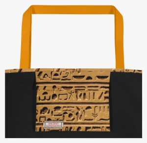 Egyptian Hieroglyphics Beach Bag - Bag #2131237