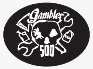Gambler 6″ Oval Decal - Gambler 500 Illinois 2018 #2132672