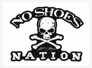 Kenny Chesney No Shoes Nation Die Cut Decal - No Shoe Nation Shirt #2132695