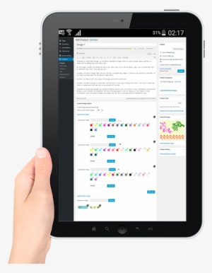 User Can Design, Paint, Graffiti Or Sketch Wall By - Tablet Computer #2132997