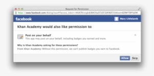 This Dialog Will Pop Up Asking For You To Grant Us - Facebook #2134651