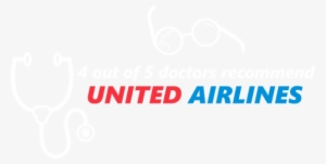 4 Out Of 5 Doctors Recommend United Airlines - Intermune #2135084