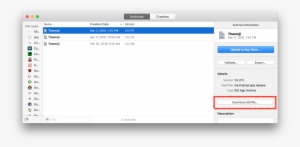 Download Dsym Symbolication Files Using The Xcode Organizer - Portable Network Graphics #2135428
