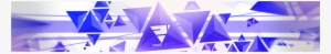Transparent Youtube Banner Template - Triangle #2137208