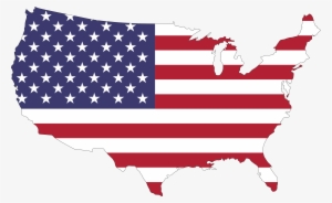 Free Stock Photo Of American Flag Country Vector Clipart - Flag Map Of United States #2138260