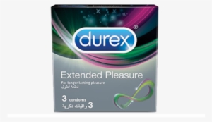 Durex Extended Pleasure 3pack Durexworld's No1 Condom - Durex Extended Pleasure 3 Condoms #2138516