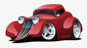 Red Hotrod 6 - Vector Graphics #2139149