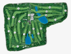 Lake Arthur Course Layout - Butlers Golf Course Map #2139151
