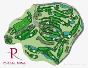 Palouse Ridge Golf Club - University Ridge Golf Course Map #2139697