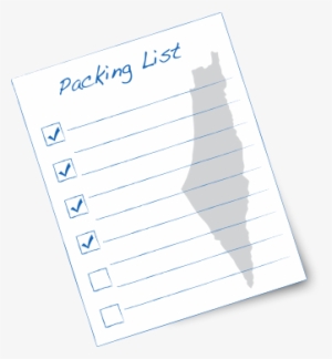 Recommended Packing List - Parken. Sie Tun Ihn Falsch Visitenkarte #2139956