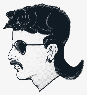 Mullet Drawing At Getdrawings - Mullet #2140128
