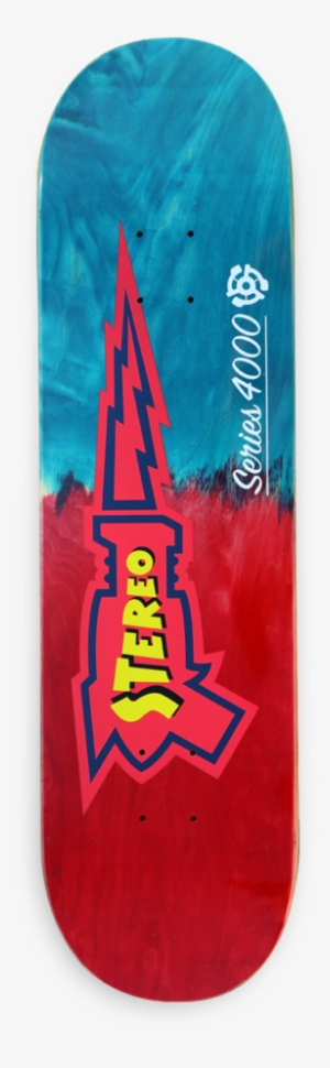Blu/red Fade - Skateboard Deck #2141697