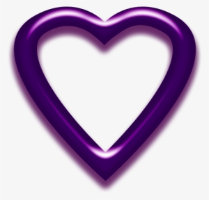 Pin Purple Hearts Clip Art - Purple Heart Frame Png #2142386