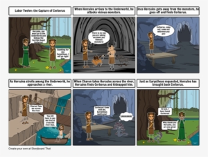 The Capture Of Cerberus - Cartoon #2142927 The Capture Of Cerberus - Cartoon #2142927