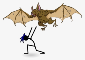 Bat Swarm - Cartoon #2143458