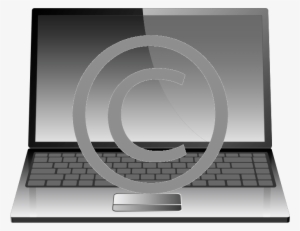 Laptop - Png - Black And White Laptop Clipart #2143492