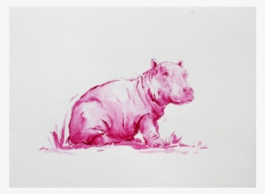 Pink Hippo - Hippopotamus #2145449