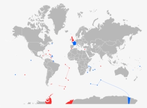 Franco British Union Wikipedia At Great Britain World - World Map Mercator Png #2145554