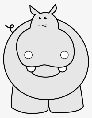 Hippo Clipart Transparent - Custom Hippo Throw Blanket #2146006