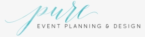 Pure Event Planning Design - Calligraphy #2146158