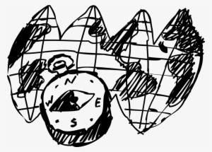 Vector Illustration Of Magnetic Compass For Navigation - Compass #2146392 Vector Illustration Of Magnetic Compass For Navigation - Compass #2146392