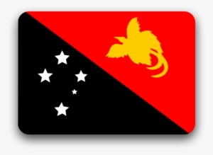 Papua New Guinea Flag - Papua New Guinea Flag Square #2146886