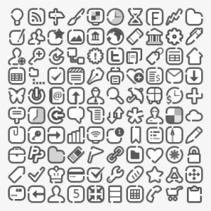 Icons Png Pack Clip Freeuse Library - Icon Pack Png #2147294