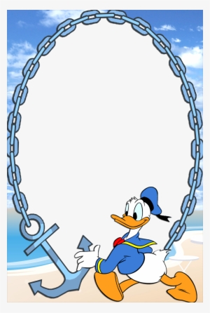 Donald Duck Frames Frame Disney Life Cards - Marcos De Dibujos Animados #2147318
