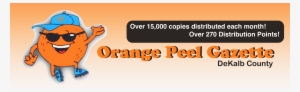 Welcome To The Orange Peel Gazette, The Hottest Little - Orange Animation #2147668