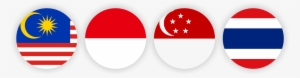 Related Wallpapers - Malaysia Thailand Indonesia Flag #2147703