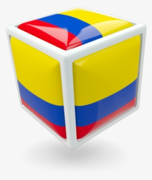 Illustration Of Flag Of Colombia - Rubik's Cube #2148794