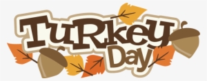 Turkey Day Svg Scrapbook Title Turkey Svg Cut File - Turkey Day #2149630