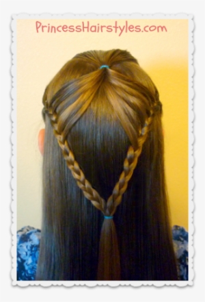 Fairy Wings Braid, Half Up - Hairstyle #2150487
