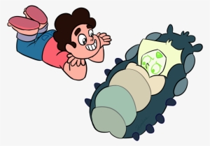 Cartoon Vertebrate Human Behavior Hand Clip Art - Steven Universe Peridot Sleepy #2150644