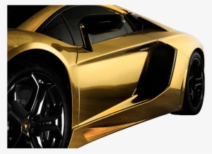 Lambo - Black And Gold Lamborghini Png #2150768