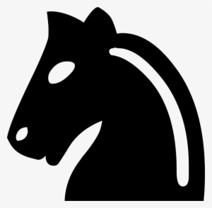Chess Knight Black Free Vector Graphic On Pixabay - Black Knight Chess Png #2151128