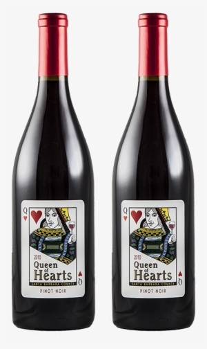 2 Bottles Of Queen Of Hearts Pinot Noir 2010 - Queen Of Hearts Wine #2151308