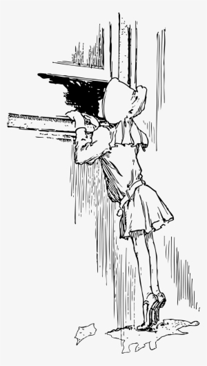 This Free Icons Png Design Of Peeking Out The Window #2151435