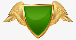 View Full Size - Shield With Wings Png #2151593