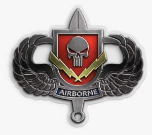 Airborne Shield Decal - Sticker #2151768
