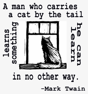 A Man Who Carries A Cat By The Tail Svg Clip Arts #2152070