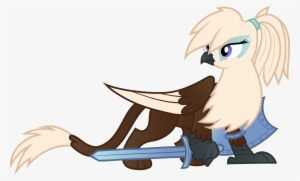 Oc Only, Ponytail, Safe, Shield, Simple Background, - Cartoon #2152143 Oc Only, Ponytail, Safe, Shield, Simple Background, - Cartoon #2152143