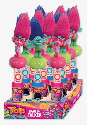 Dreamworks Trolls Character Light & Sound Wand Candy - Trolls Light Up Talker #2152235