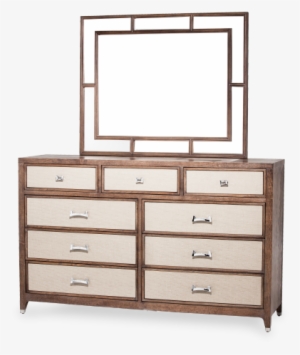 Bizcayne West Dresser Mirror Haze #2152673