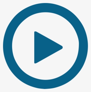 Blue Play Button - Recommend Sign #2153008