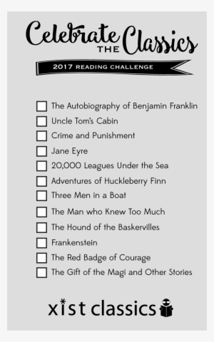 Classics 2017 Challenge - Classic Book Challenge #2153627