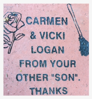 Brick Witch's Broom & Rose - Poster #2153829